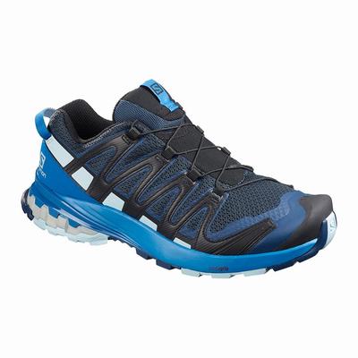 Salomon XA PRO 3D v8 - Miesten Polkujuoksukengät - Kuninkaallinen Sininen